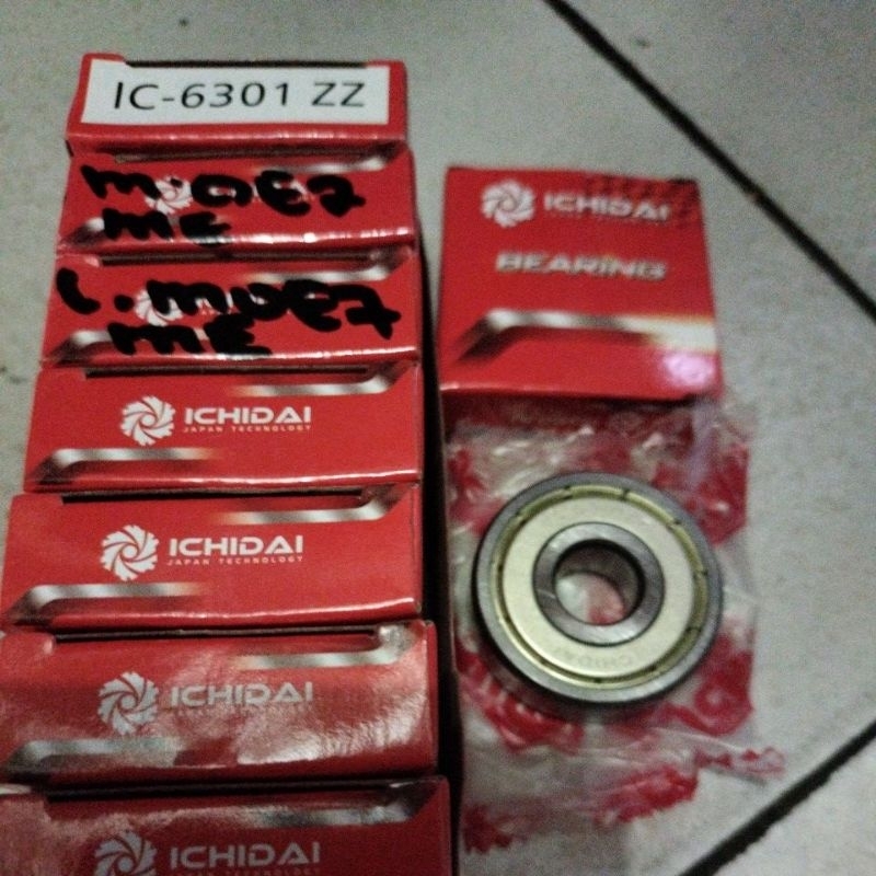 laher lahar bearing 6301 lahar roda depan belakang supra supra x125 ichidai