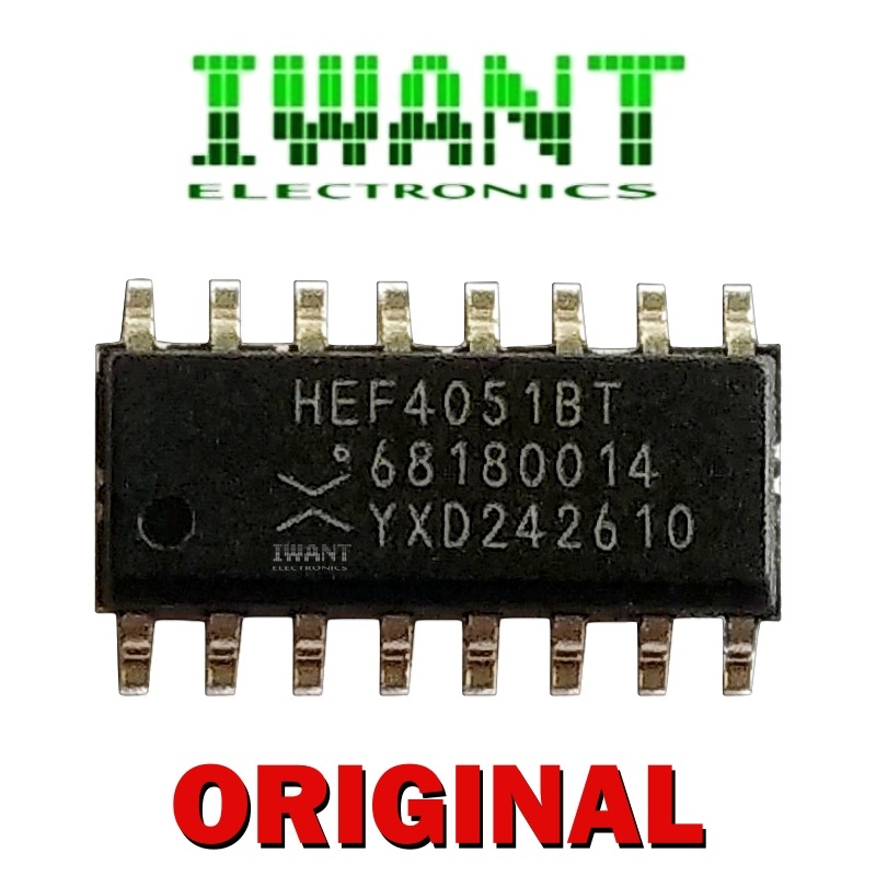 HEF4051 HEF4051BT SMD ORIGINAL CD4051BE 4051 HCF4051 4051 SMD ORIGINAL