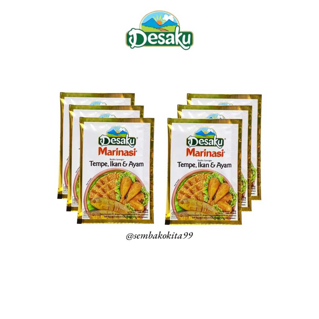 

Desaku Marinasi Bumbu Masak Instan || 15gr 1 Renteng 12 Pcs