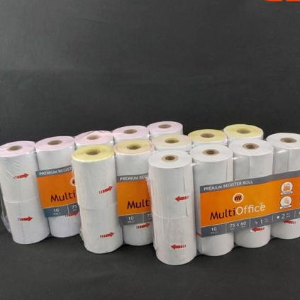 

KERTAS REGISTER ROLL MULTI OFFICE 1PLY/2PLY/3PLY (10ROLL)