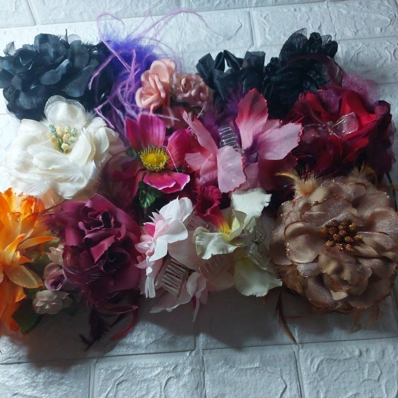 (PRELOVED) Jepit Rambut / Hiasan Rambut Pesta Bunga