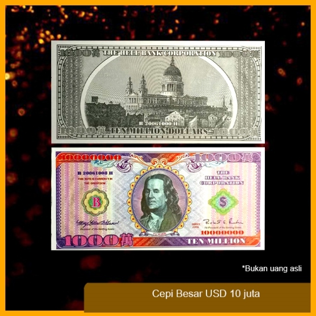 Uang Kertas sembahyang Cepi