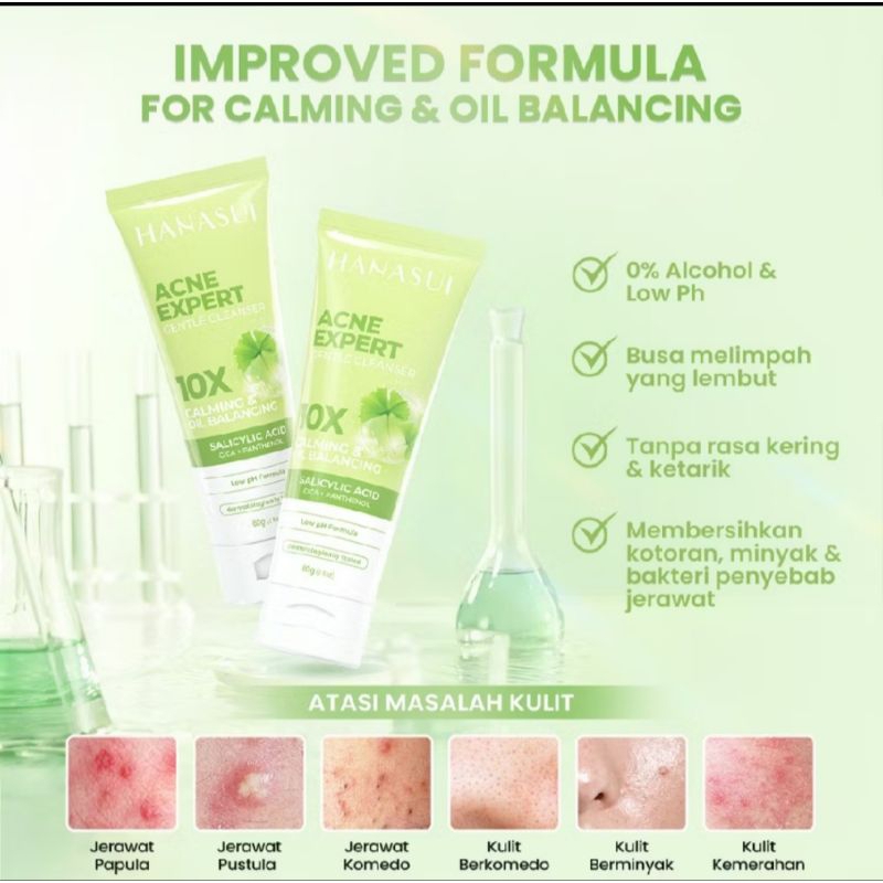 Facial Wash Hanasui Acne