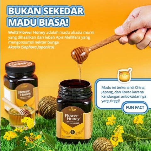 

CNI WELL3 100% Madu Organik Akasia Murni Pure Acacia Flower Honey Kaya Antioksidan