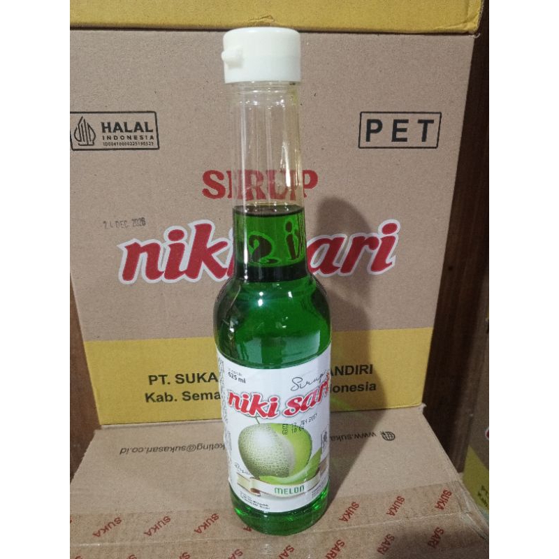 

sirup nikisari botol PET 625ml100%original