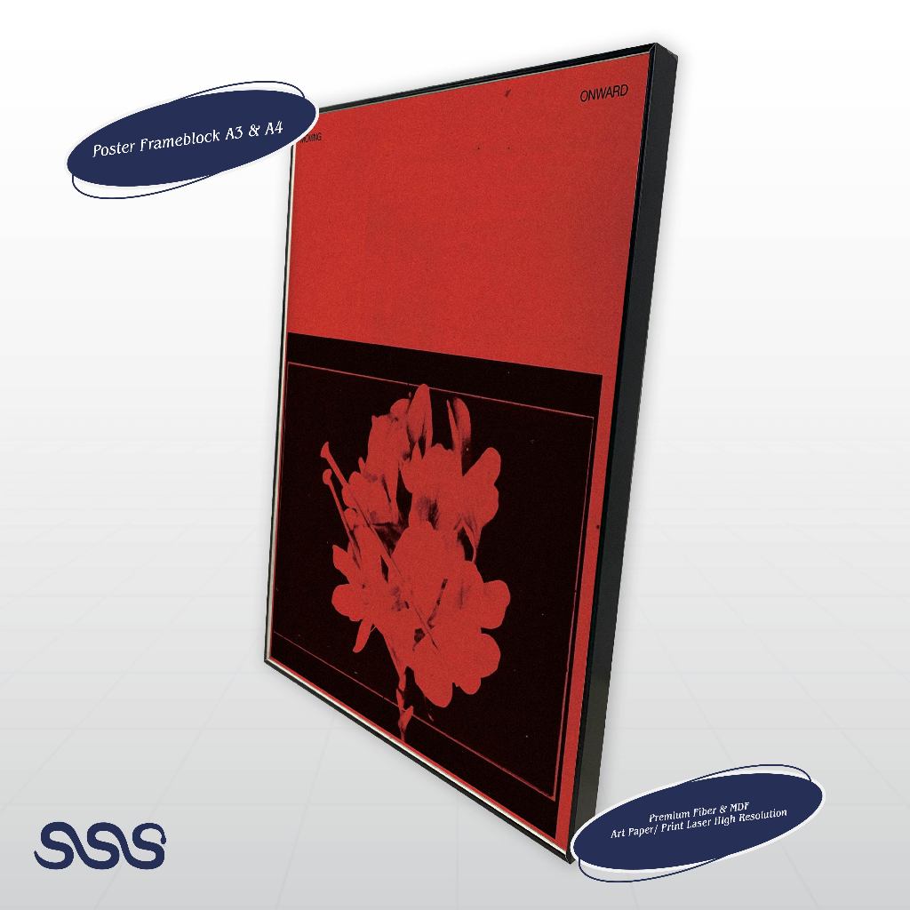 POSTER BUNGA / AESTHETIC POSTER / POSTER FRAMEBLOCK