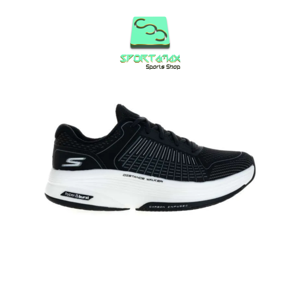 SEPATU ORIGINAL DISCOUNT MURAH SKECHERS GO WALK DISTANCE WALKER [216531/bkw]