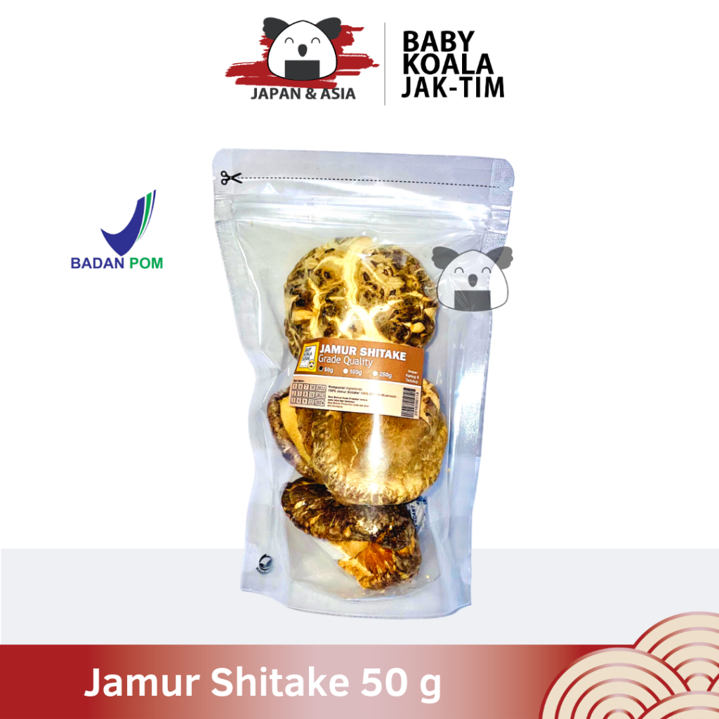 

JAMUR SHITAKE KERING Hioko Mushroom 50 g │ XiangGu Import - Jaktim