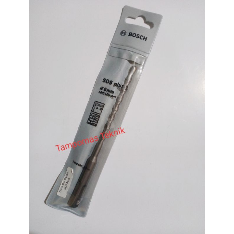 Shp1 Mata Bor Beton 6mm SDS Plus Bosch Mata Bor Tembok 6 mm