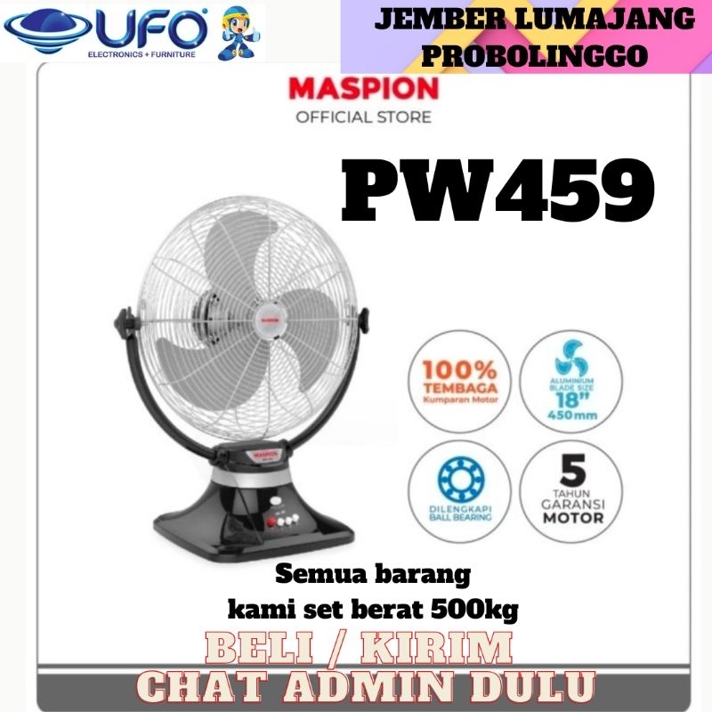 Maspion PW459 Kipas Angin Power Fan 18"