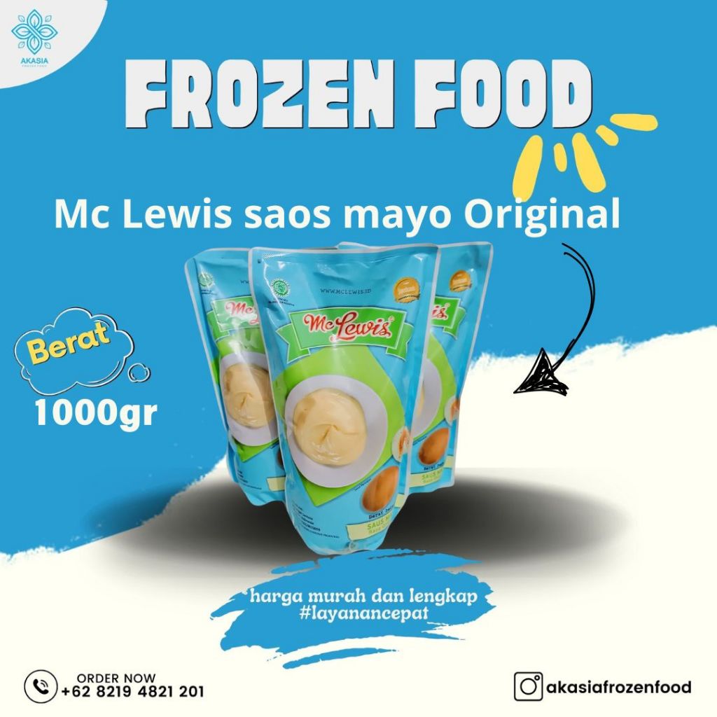 

Mc Lewis saos mayo Original 1kg