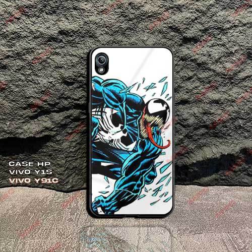 CASE VIVO Y91C / VIVO Y1S SOFTCASE HP VIVO Y91C CASING VIVO Y1S - CESING PREIMUM GLOSSY MOTIF VENOM 