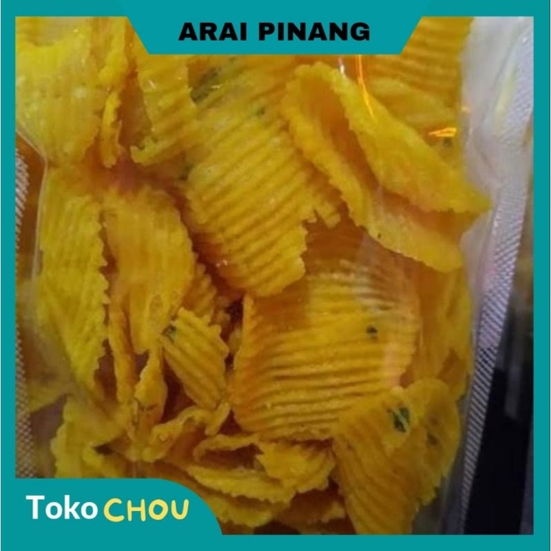

Keripik Arai Pinang Original | 250gr | Rasa Bawang