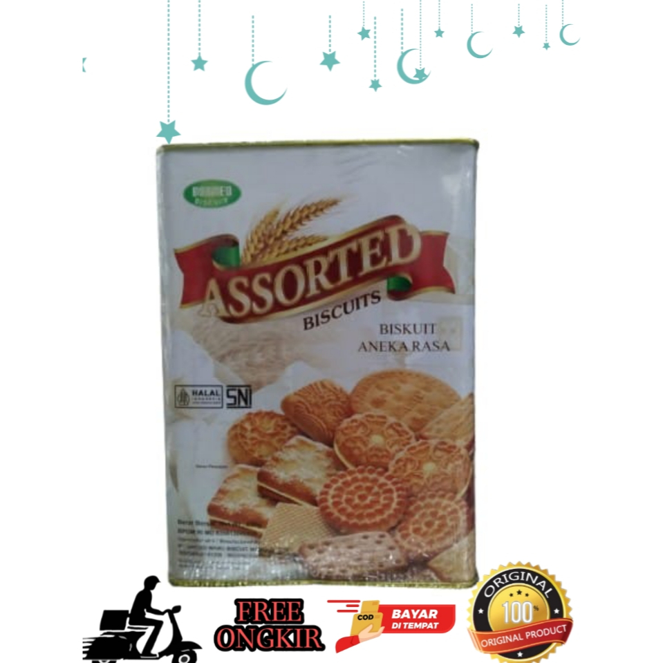 

KUE KALENG LEBARAN BORNEO ASSORTED BISCUITS KALENG KOTAK MAKANAN RINGAN SNACK KUE KERING HAMPERS IDUL FITRI PARCEL LEBARAN MURAH
