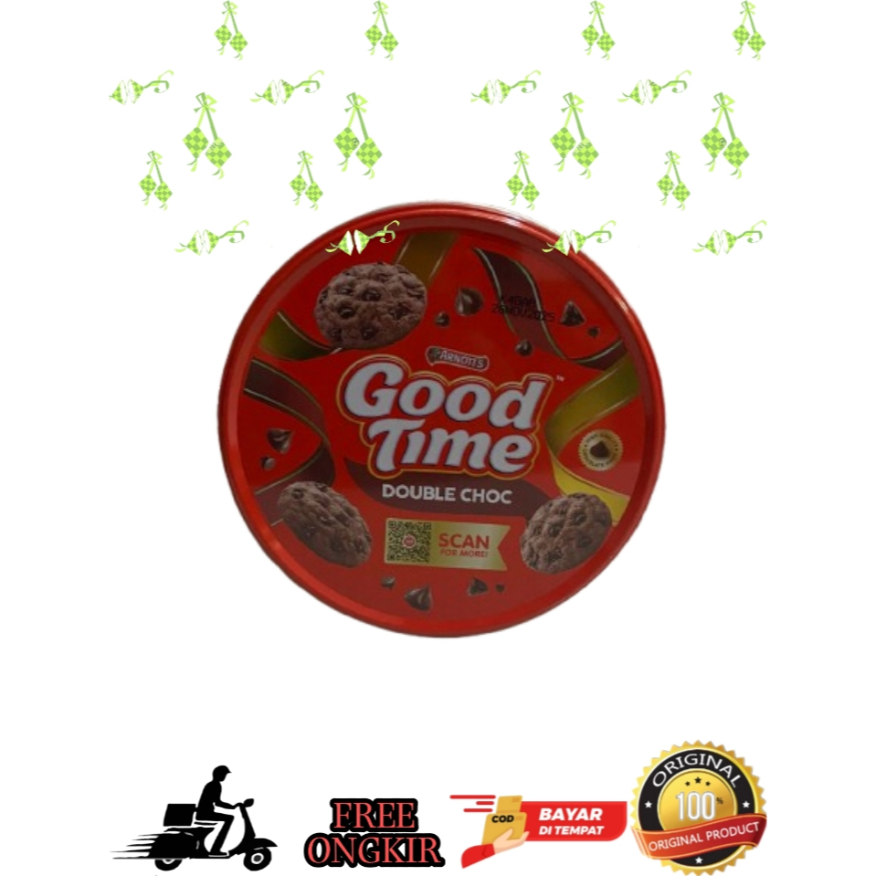 

KUE LEBARAN GOOD TIME DOUBLE CHOC 149 GRAM MURAH