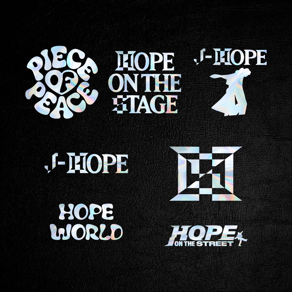 

Sticker Cutting J-HOPE army bomb stiker lightstick stiker BT12 KPOP