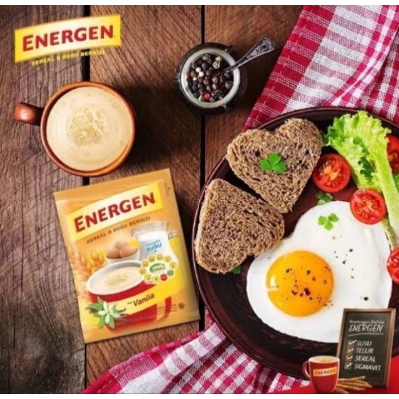 

Energen rasa vanilla 1 renceng isi 10 sachet