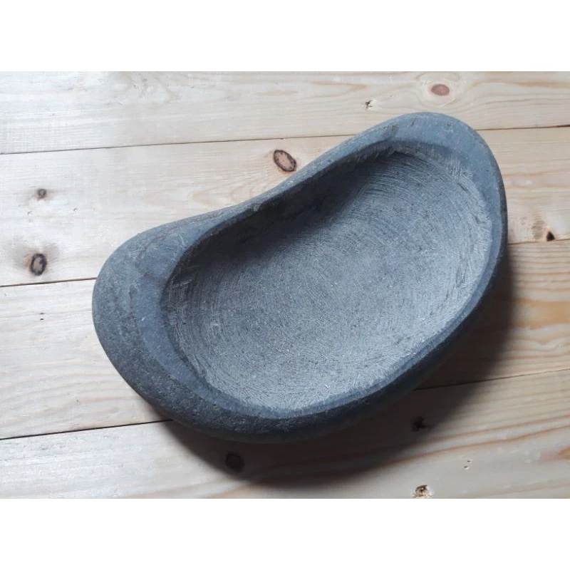 Cobek Batu Kali Asli Unik