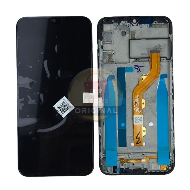 LCD TOUCHSCREEN FOR INFINIX SMART 3 PLUS X627 / INFINIX S4 X626  FULLSET + FRAME LCD