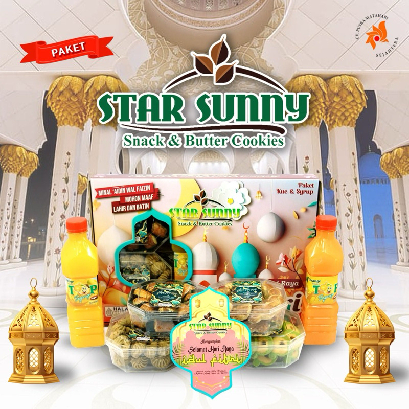 

HAMPERS LEBARAN | KUE KERING LEBARAN STAR SUNNY SYRUP 2.
