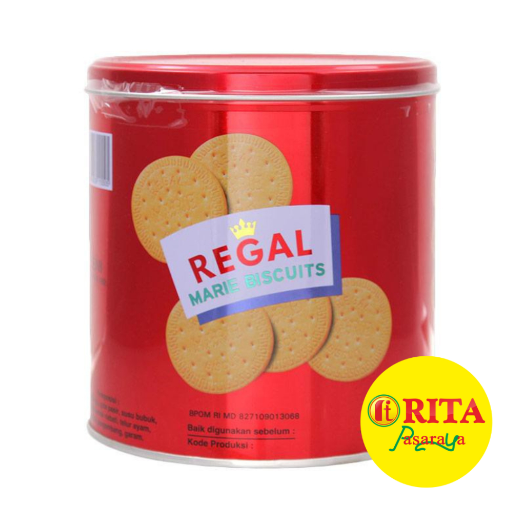 

Regal Marie Biscuit 550gr – Biskuit Sehat, Lezat & Mengenyangkan