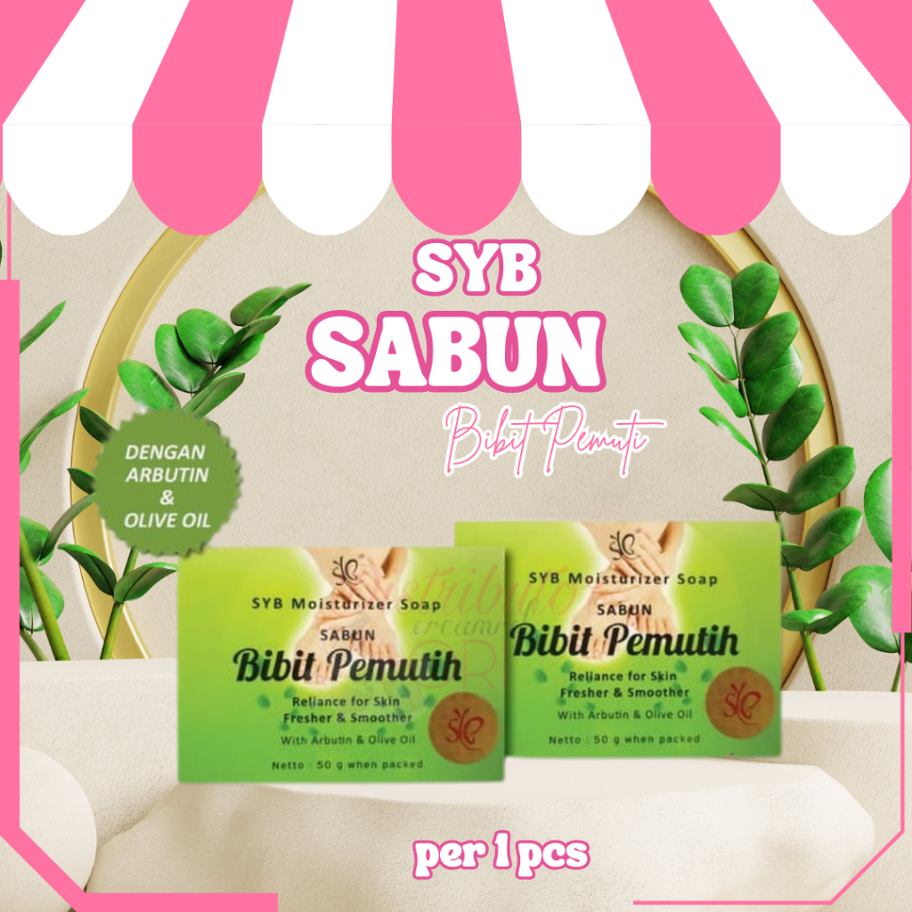 [BPOM] SABUN BIBIT PEMUTIH SYB  | BPOM