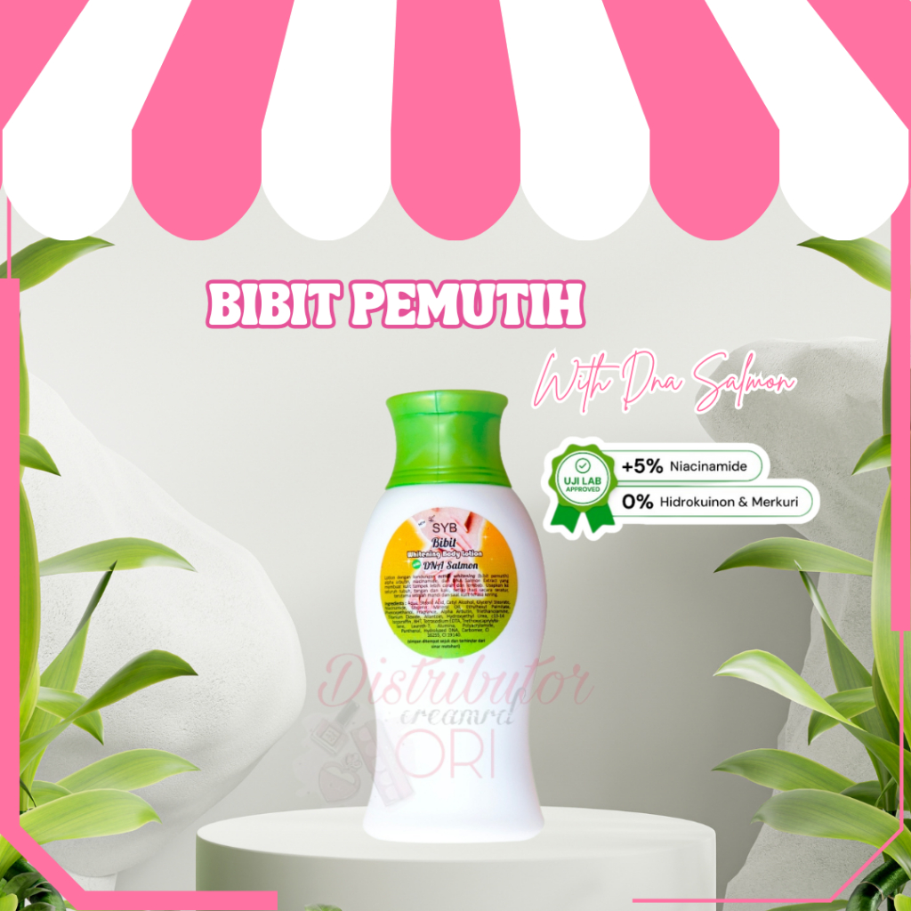 SYB BIBIT PEMUTIH ORIGINAL BPOM / with dna salmon