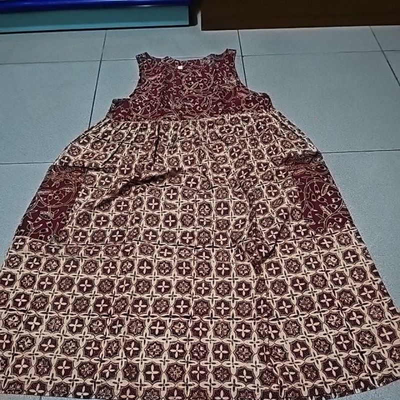 terusan dress wanita batik #preloved