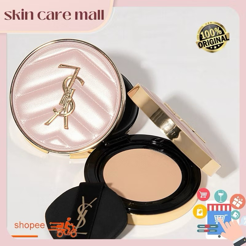 【EXP:2027】YSL  Cushion SPF23 PA++/  Cushion Original/ Cushion Glow/ Cushion Preloved/ Pink