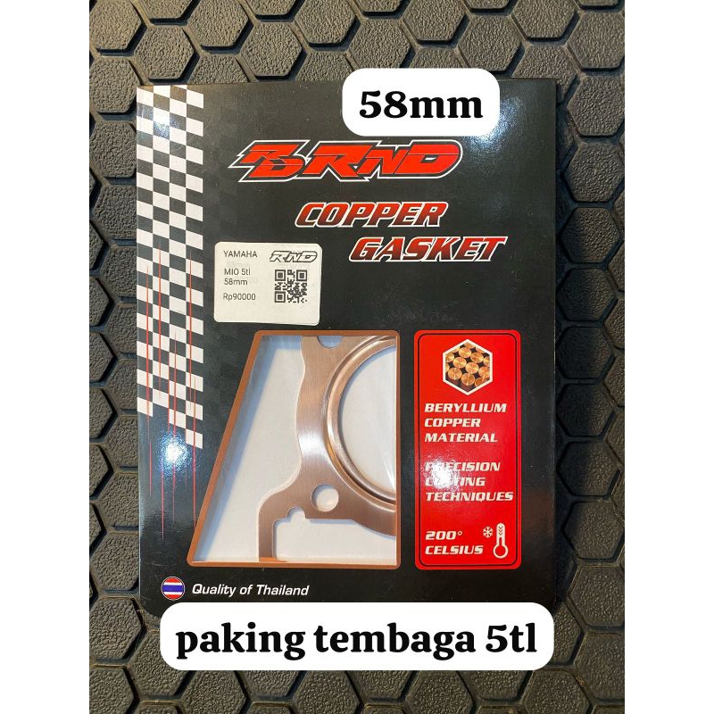 PAKING HEAD PAKING BLOK TEMBAGA MIO 5TL 58 59 62 66