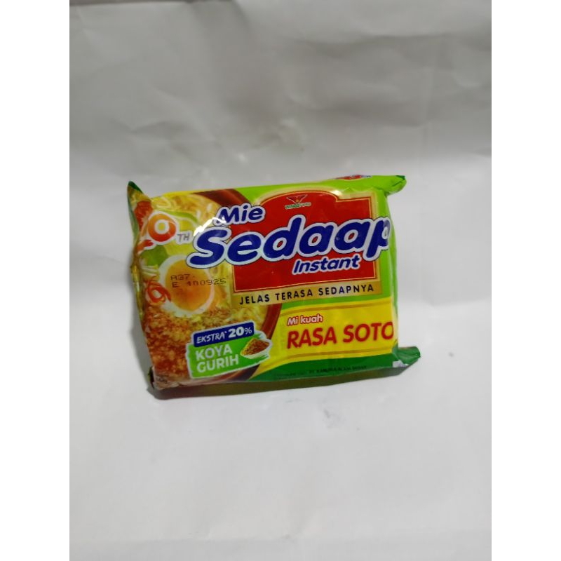 

SEDAAP MIE INSTAN KUAH RASA SOTO