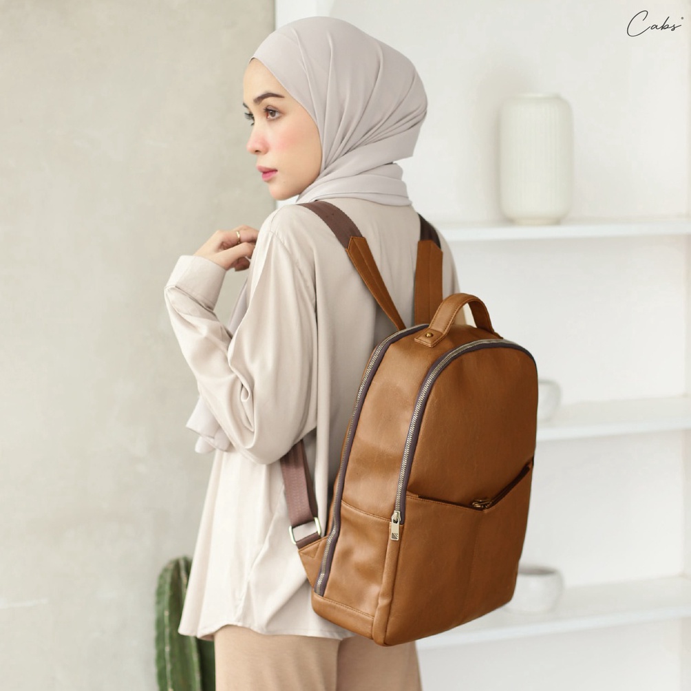 Promo CABS POCKET  Tas Ransel Laptop Kerja Wanita Elegan Terbaru Kekinian  Backpack Bianca