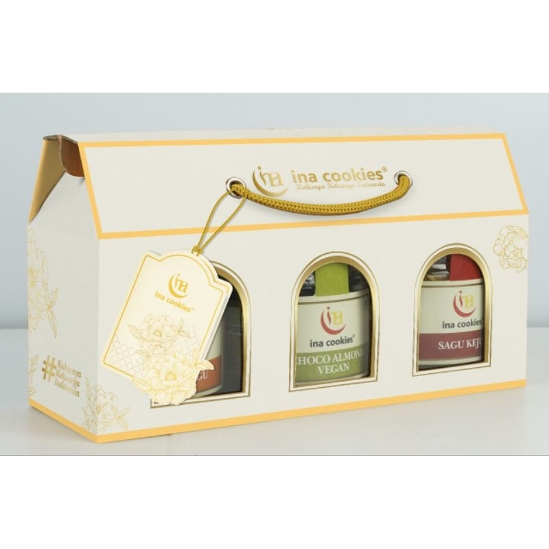 Hampers Ina Cookies JAR isi 3