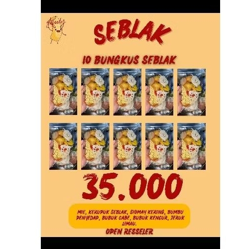 

SEBLAK 10 PCS