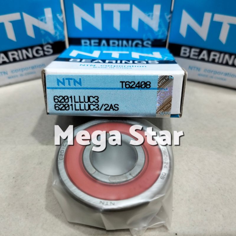BEARING 6201 2RS C3 / 6201 LLU C3 NTN asli