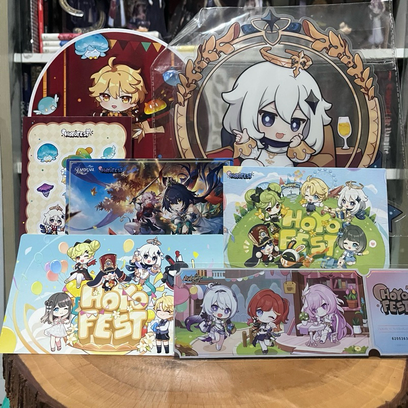 HOYOFEST MIHOYO Genshin Impact Honkai Star Rail Honkai Impact 3 Tears of Themis Aether Lumine
