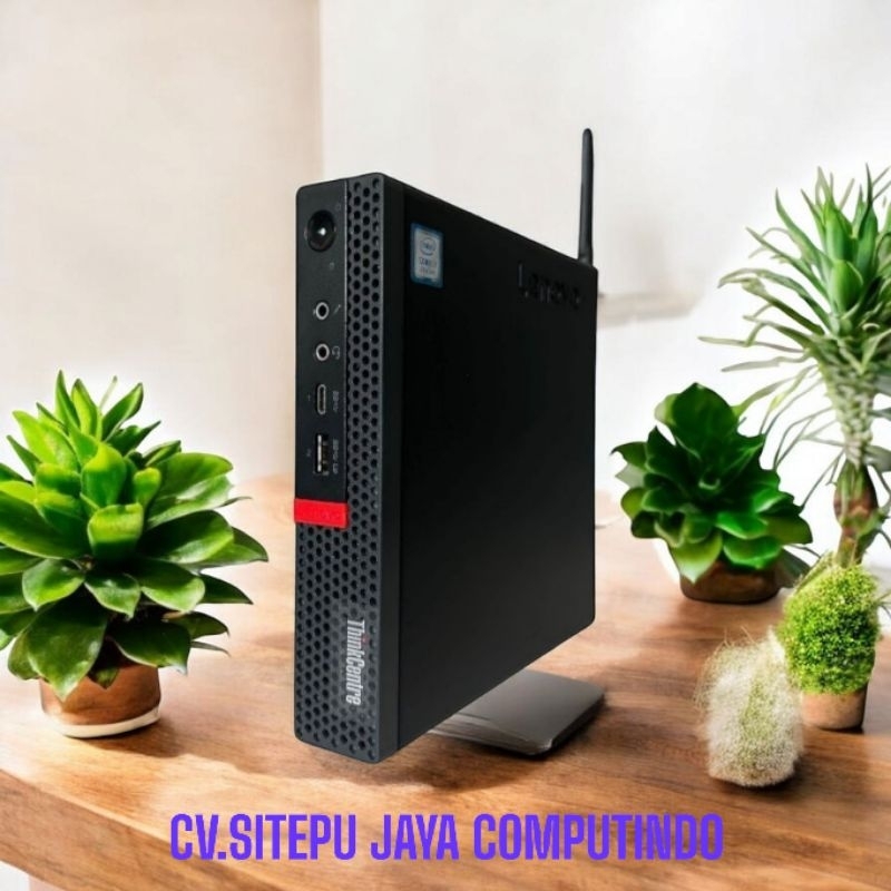 Mini Pc Lenovo ThinkCentre M720q Intel Core i5 Gen 8Th Ram 8Gb Ssd 256Gb Win 10 Siap Pakai Bergarans