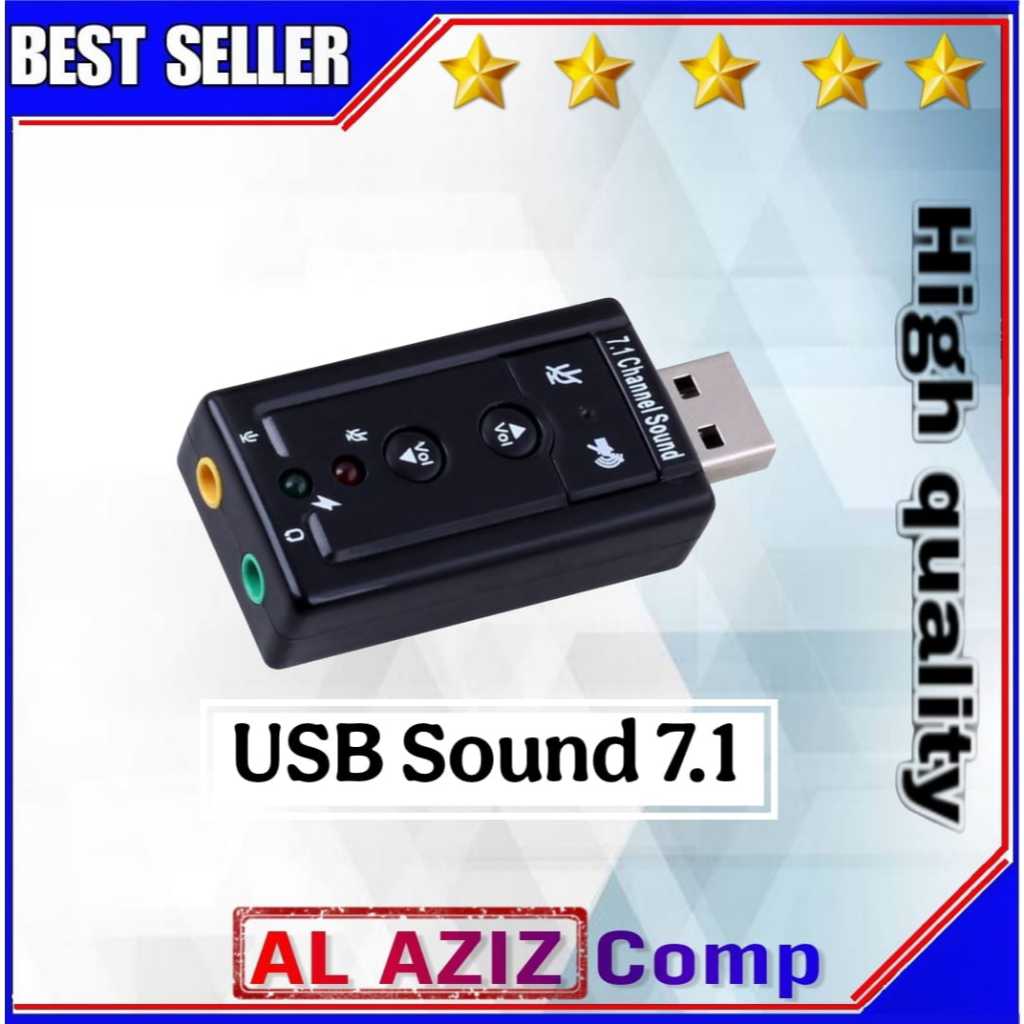 Usb Sound 7.1 pengganti PCI Sound card