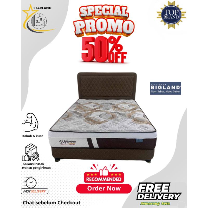 New Springbed pocket Difarina  Kasur terbaru dari BIGLAND