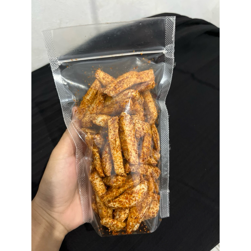 

@Nadisini_Basreng Renyah Rasa Pedas gurih_Basreng isi 200 gram_Camilan enak makanan ringan_Basreng murah buatan rumahan_Home made Basreng renyah