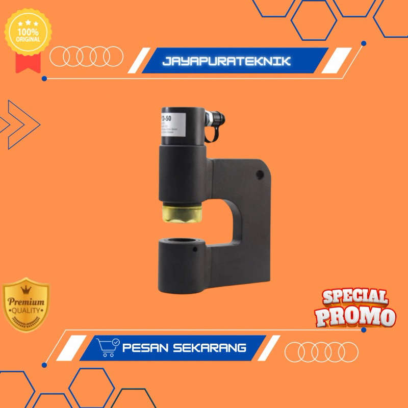 

16-50mm x 5mm Hydraulic Hole Puncher SYD-50 Punch Hidrolik