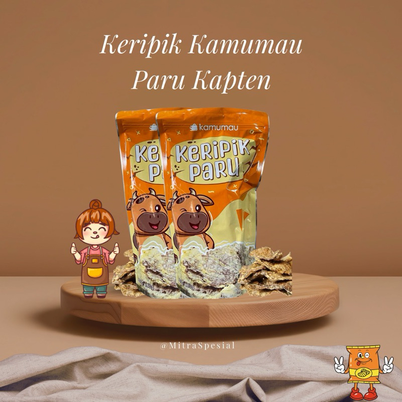 

KERIPIK PARU KAMUMAU BY BAKPIAKU - Keripik Oleh Oleh Jogja