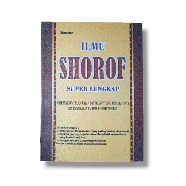 Ilmu Shorof Super Lengkap Original