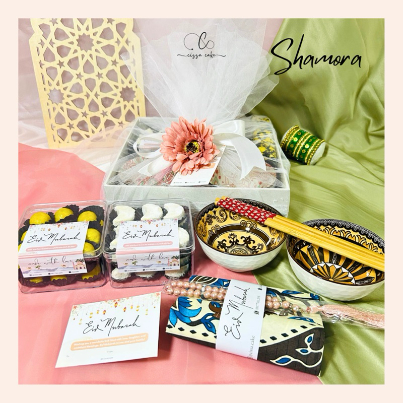 

EID HAMPERS TIPE SHAMORA / HAMPERS LEBARAN / KUE LEBARAN / PARSEL LEBARAN by cissa.cake