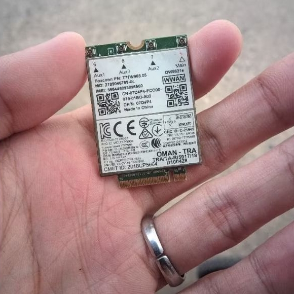 Modul WWAN DW5821e Cat16 MIMO