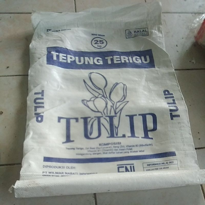 

Karung,tepung tulip bekas
