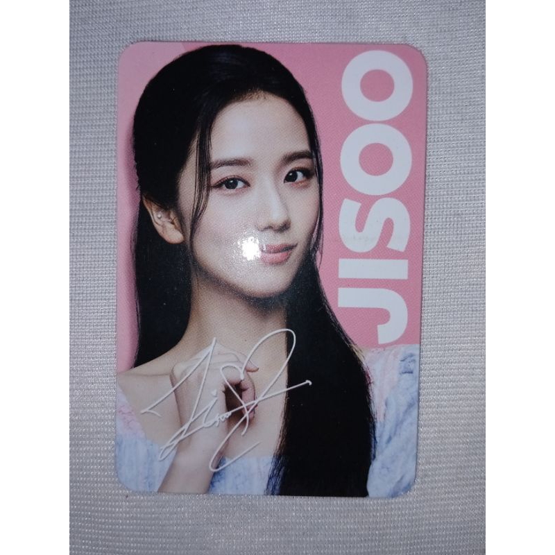 Photocard Official Oreo x Blackpink Jisoo