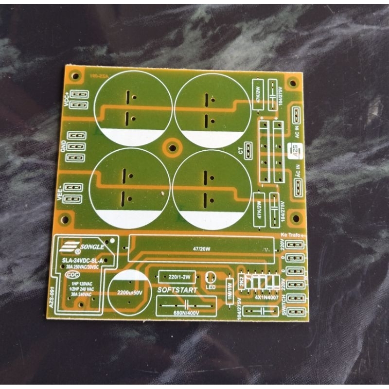 PCB PSU 4 Elco Plus Softstart