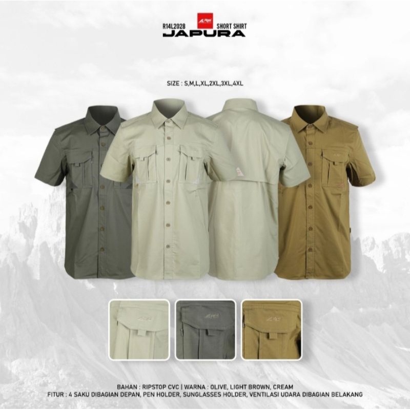 KEMEJA PENDEK REI CVC JAPURA
