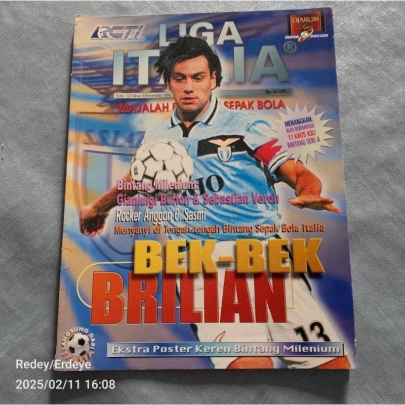 Majalah Liga Italia November 1999